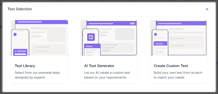 Test types Sample Image